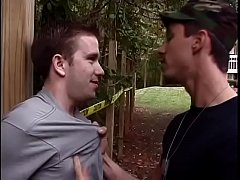  - Young recruit want to lick and suck balls and cock before sex