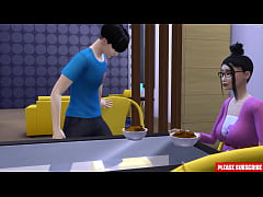  - Stepson Fucks Korean stepmom | asian step-mom shares the same bed with her step-son in the hotel room