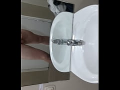  - Solo Male Gym Bathroom Jerk