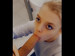  - Sucking BBC of Walmart Manager in Bathroom of Walmart on my Break because I was Late