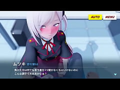  - Blue Archive Mutsuki doing a blowjob to sensei