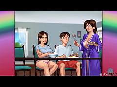  - SUMMERTIME SAGA #04 • Jenny watching porn and masturbating