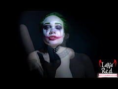  - Crazy Joker Fingering Wet Pussy and Fuck Dildo