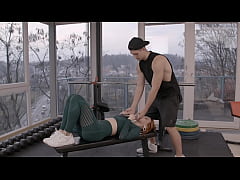  - Stunning Redhead Fucked Deep By Her Trainer