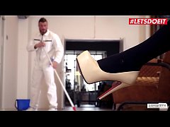  - LETSDOEIT - Boss MILF Tease Her Janitor And Fucks With Him At The Office (Fit XXX Sandy & Mr. White)