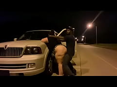  - Bbw fucks bbc in the middle of the street