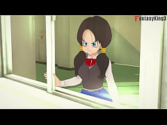  - Dragon Ball Z EX 3 | Part 5 | Videl see Gohan And A18 Fucking hard | Watch full 1hr movie on sheer or ptrn Fantasyking3