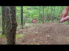  - Hiking nude with cockring