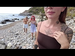  - Pickup on the Beach ended with an orgy in a Public place!