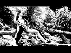  - outdoor orgasm with a toy