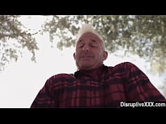  - Creepy old man fucks young hiker