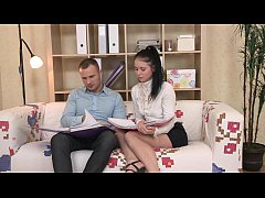  - Sexy chick in uniform goes wild from deepest sex