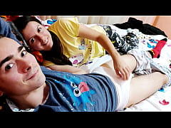 - Real amateur Homemade sex of a beautiful young couple in the bedroom