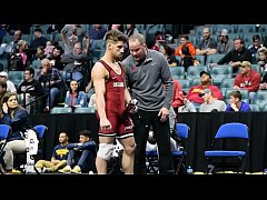  - Lutador se excita durante competição