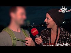  - Lustiges Straßencasting mit deutschen teens und fremden passanten