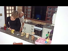  - Anal sex with hotwife unfaithful wife in the bar pantry