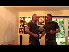  - Nikki Blonde is having rough sex with her boyfriend and his dad