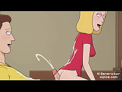  - Beth Rick and Morty Hentai Ai compilation sexy and naked