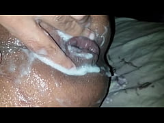  - Big ass hole fucking with cucumber eat my anal cream