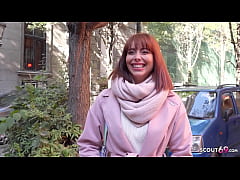  - GERMAN SCOUT - SMALL REDHEAD GIRL KITTY LOVEDREAM PICKUP FOR CASTING FUCK