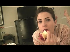  - Helena Price Eating 1 - and some stretching...