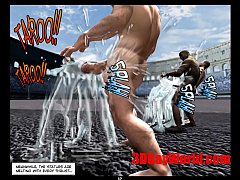  - Gay Olympic Games Funny 3D Gay Cartoon Anime Comics Ancient XXX Joke 3DGay Story