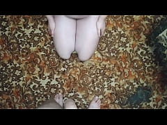  - Young neighbor busty wife sucks and jerks off my big cock while her husband is at work