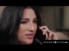  - Stiff Trans Hottie Fucked By Hot Cock -  GenderXFilms