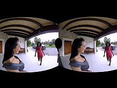  - Horny Latina Francys Belle Loves Herself Some VR Sex and Lesbian Treats