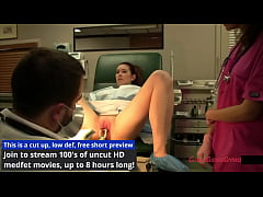  - Cheerleader Melody Jordan Gets Sports Physical From Doctor Tampa & On Take Your To Work Day @ GirlsGoneGyno Reup