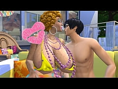  - GRANNY TREAT 2 - When the cuckolds are away the old tarts will play - Sims 4
