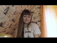  - Passionate Blowjob From Horny Girlfriend who Loves to Swallow Sperm - AmelieLBJlife