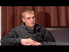  - British lad Leo Foxx shoots cum after solo masturbation