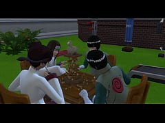  - Naruto Hentai Episodio 12 El Equipo 9 Tiene Nuevo Entrenamiento Tenten Follada Gangbang le dan duro por todos sus huecos y la llenan de leche