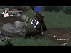  - Hot lady having sex with men in Night of rev new act hentai game video