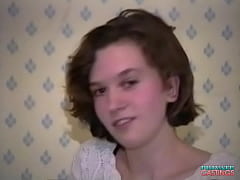  - kirsten, Nasty Teen Gets Ready for a Gangbang at the Private Casting