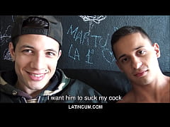  - Amateur Young Latino Twink Looking For A Hookup Has Sex With Boy While Filmmaker Records