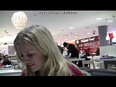  - Two blonde sucking dick in a McDonald's toilet