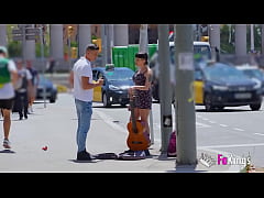  - We pick a street artist up and convince to become a PORNSTAR!!