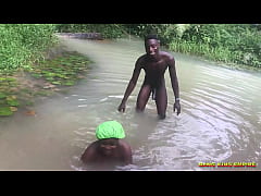  - BANG KING EMPIRE - ENJOYING SLOW AND STEADY SEX IN THE STREAM WITH AFRICAN EBONY VILLAGE HUNTER'S WIFE
