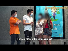  - Meeting Two HOT ASS Babes At Bus Stop Ends In Incredible FOURSOME Back Home