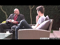  - Muscle daddy Thomas Friedl fills young Diego Alvaro with raw cock