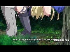  - Righteous virgin princess turned into a big tit cum chugging whore - ENG SUBS