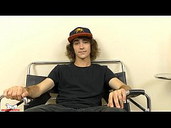  - Mikey starts jacking his cock & probing his ass