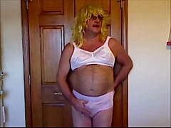  - A Sissy Masturbates His Wee-Wee and Cums in His Panty