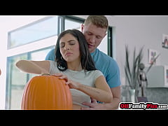  - OhFamilyPies.com - Stepbro please fuck Lily Larimar and hot teen Theodora Day tight pumpkins