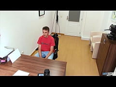  - European Twink Rides And Gives A Blowjob To His Future Boss For Some Extra Cash - BigStr 244
