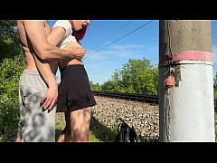  - Submissive wife gets spanked and fisted at public subway station