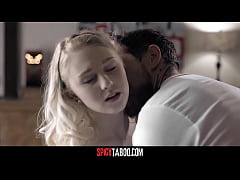  - Inexperienced blonde teen fucks with her older roommate