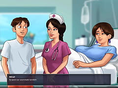  - Summertime Saga ep 48 - Levei minha Milf no medico e botei a Enfermeira pra Mamar